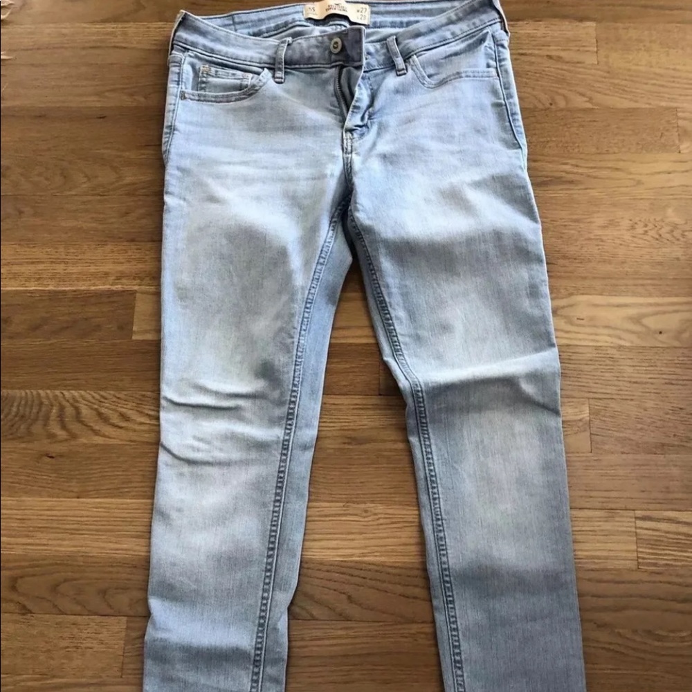 Hollister light wash jeans